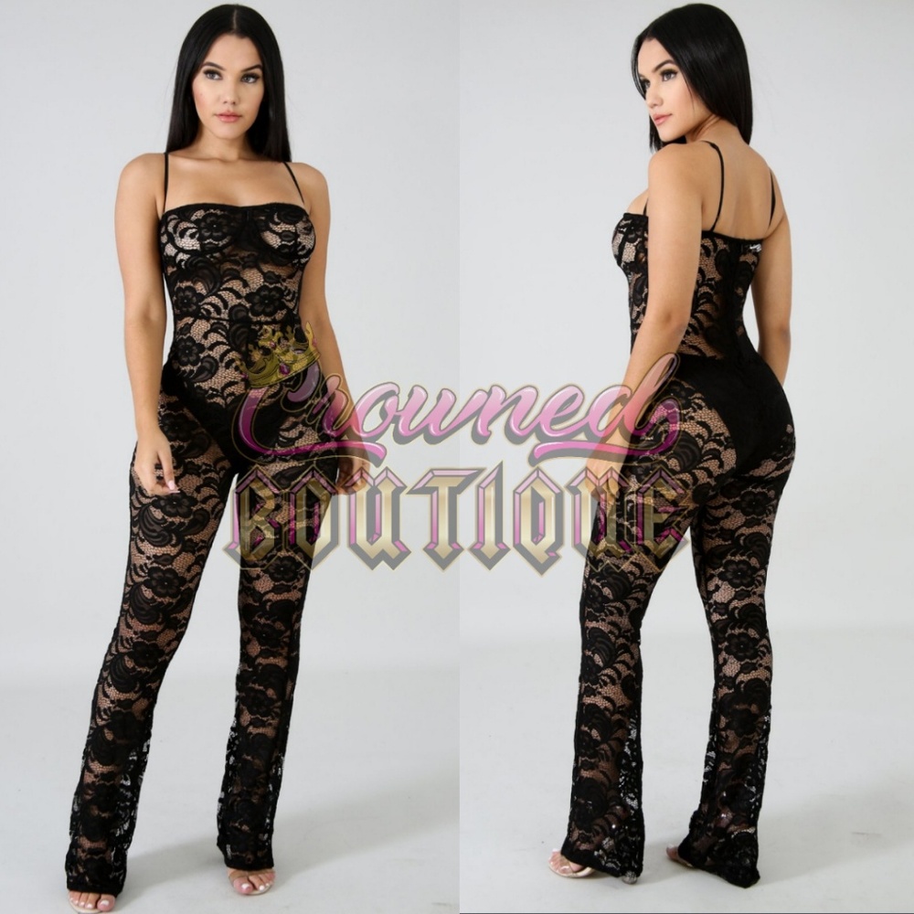 Black Lace Bodysuit